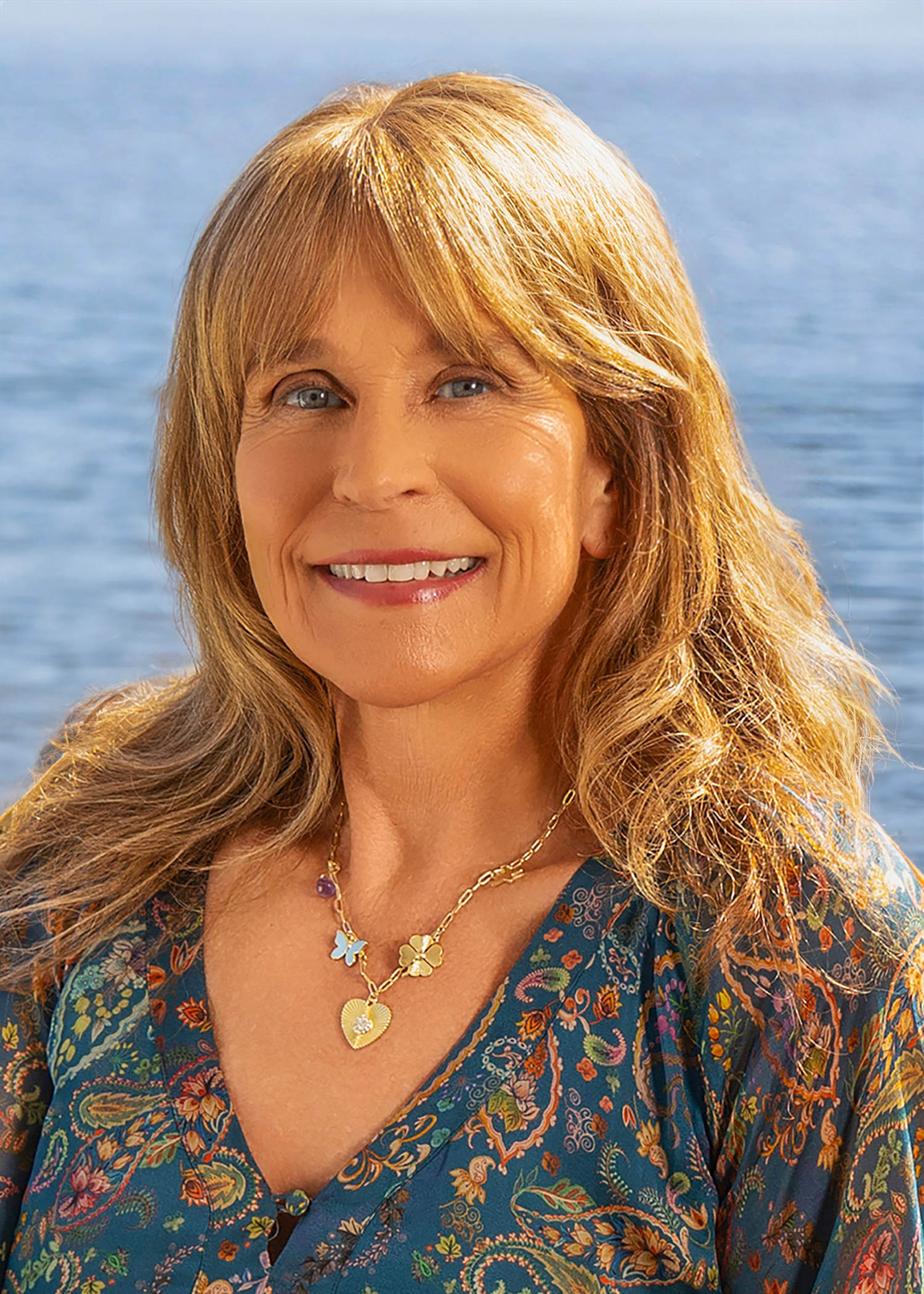 Woman smiling at camera