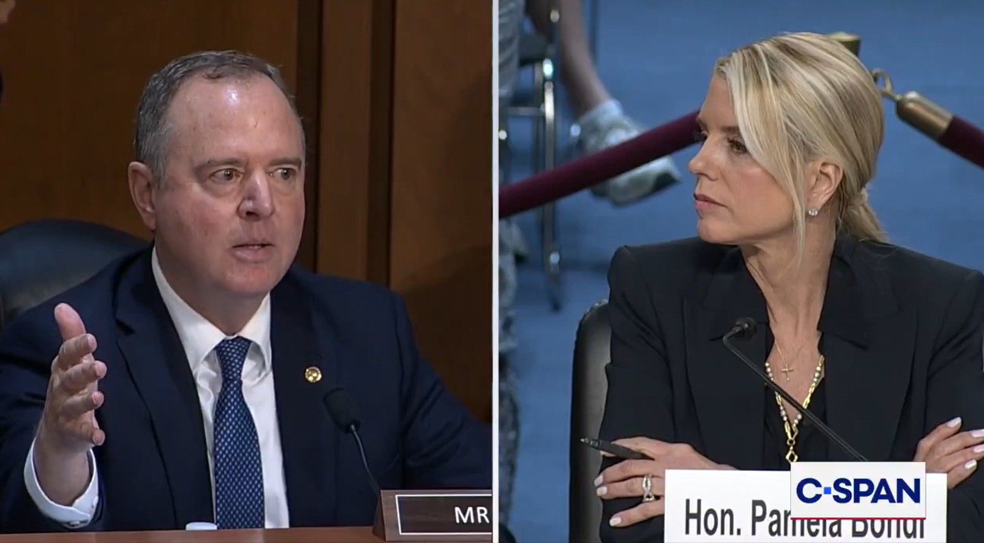 Pam Bondi Rips Adam Schiff as a ‘Failed Lawyer’ After He Lists All the