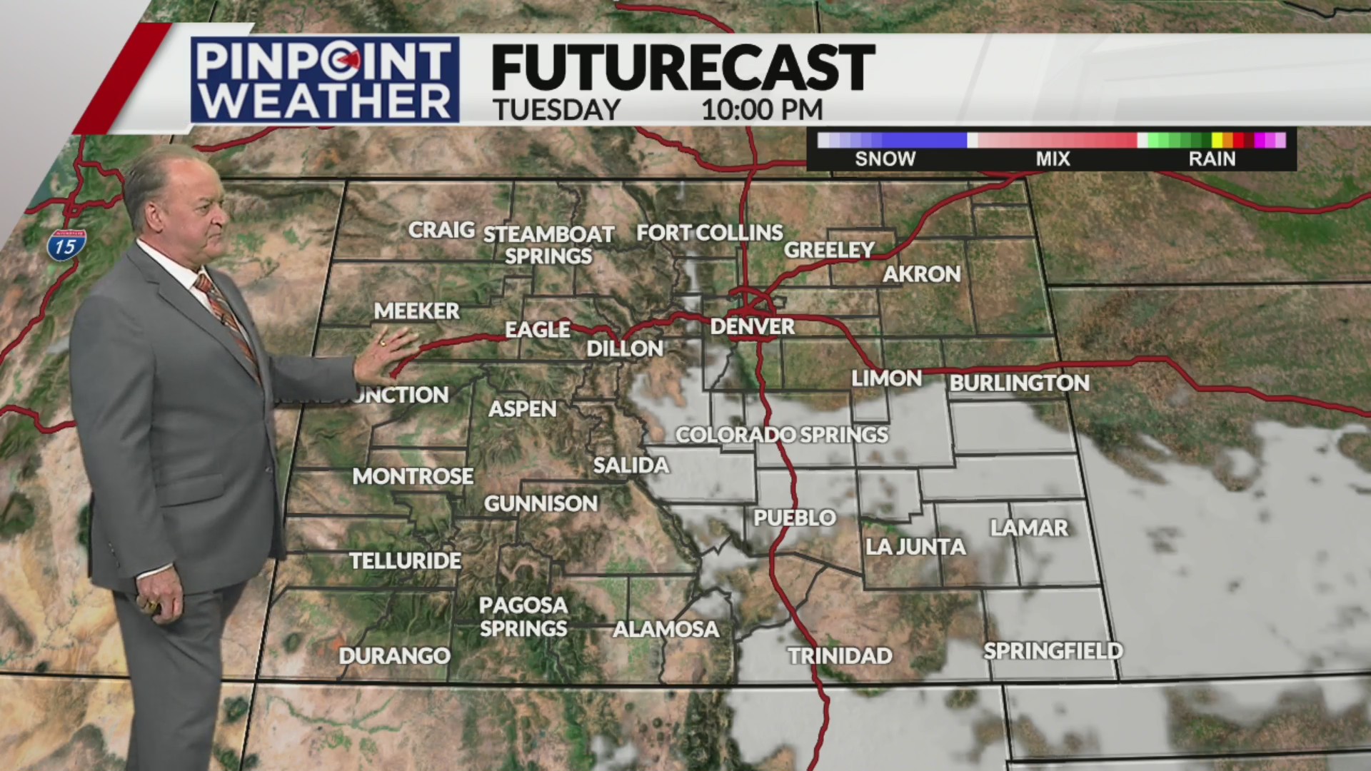 Denver weather: Temperatures warming back up before showers return