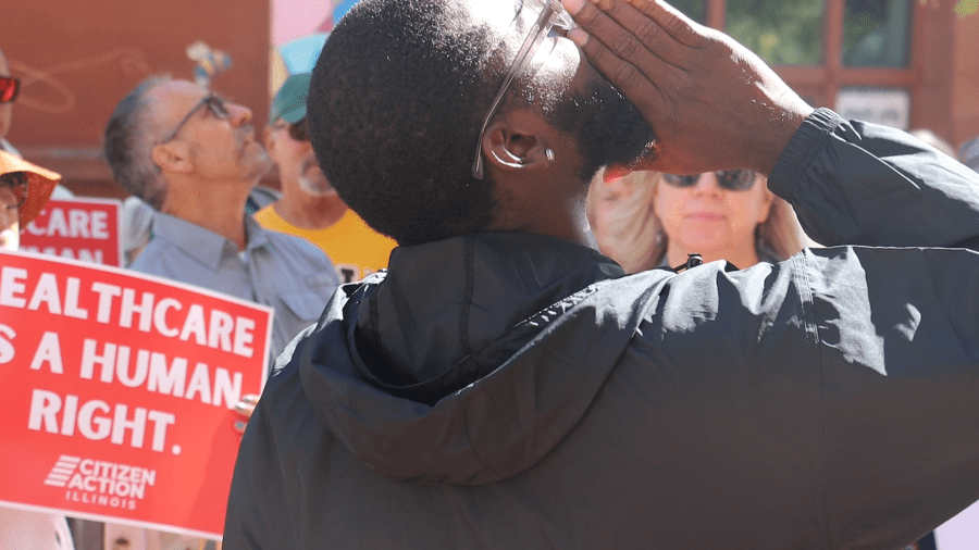 Protesters at Miller-Meeks, Ernst, Davenport offices: ‘Health care is a ...