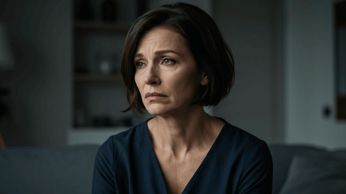 The silent guilt of a woman who no longer loves her husband