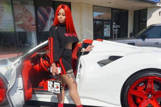 Lista Negra da Ferrari - Blac Chyna 