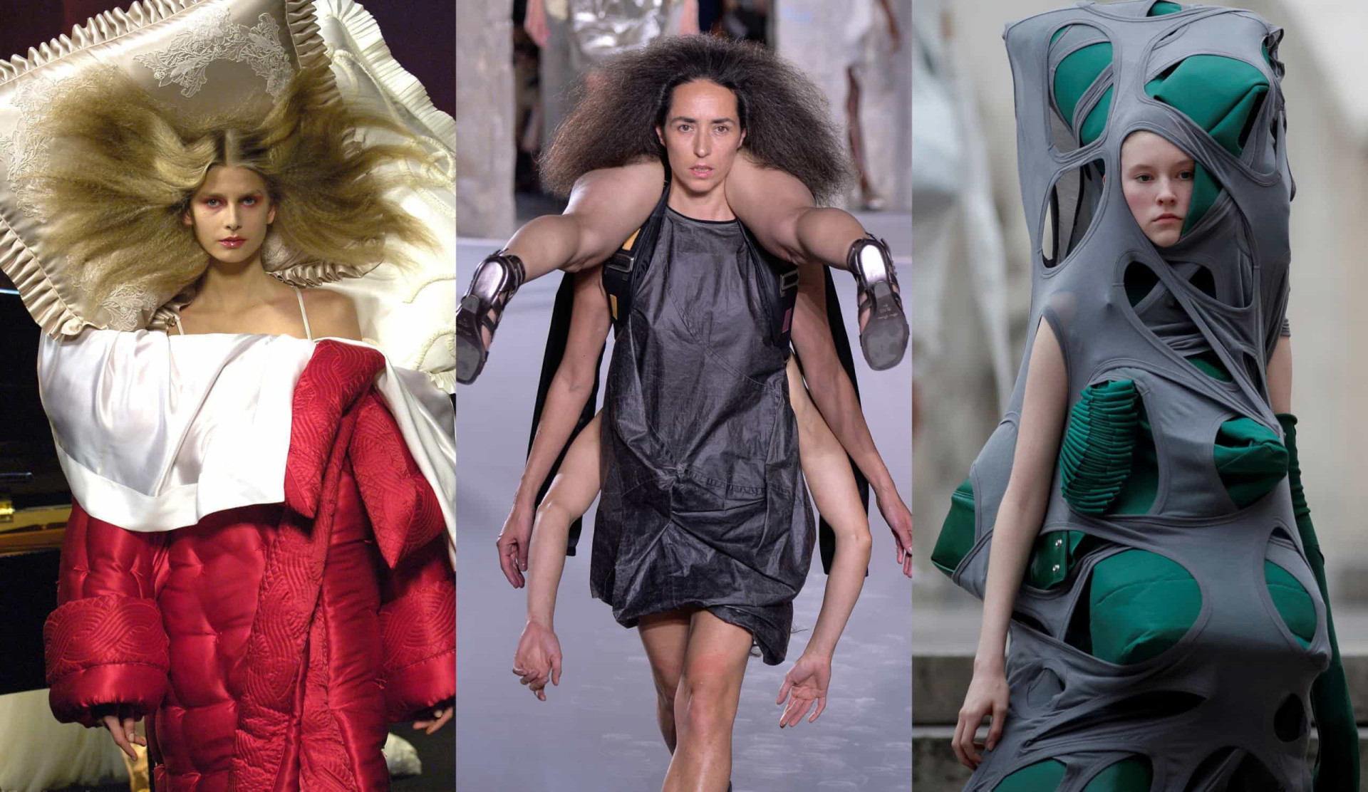 Les looks les plus bizarres des podiums
