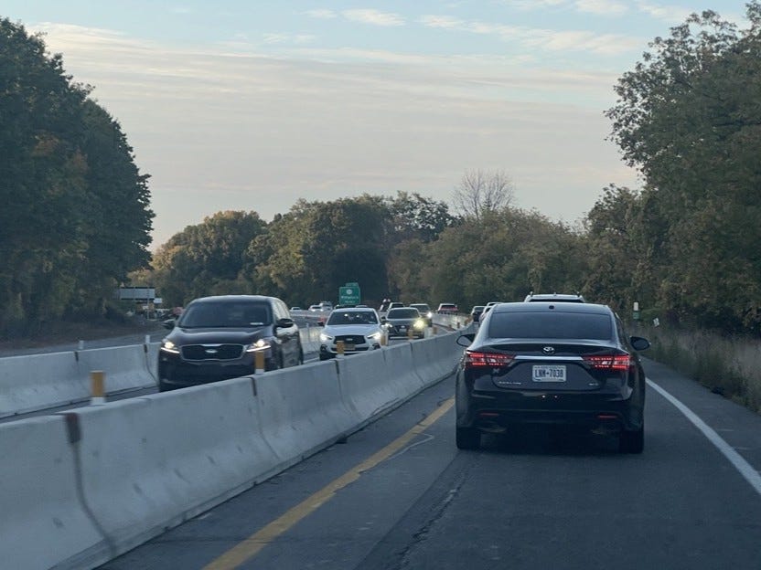 Lane closures continue for I-490 bridge project
