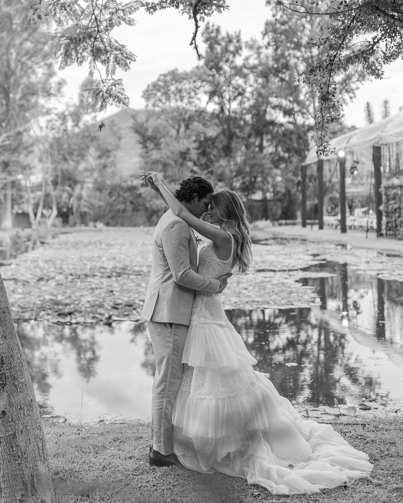 Meet Mark Sanchez's wife and Chad Powers star Perry Mattfeld