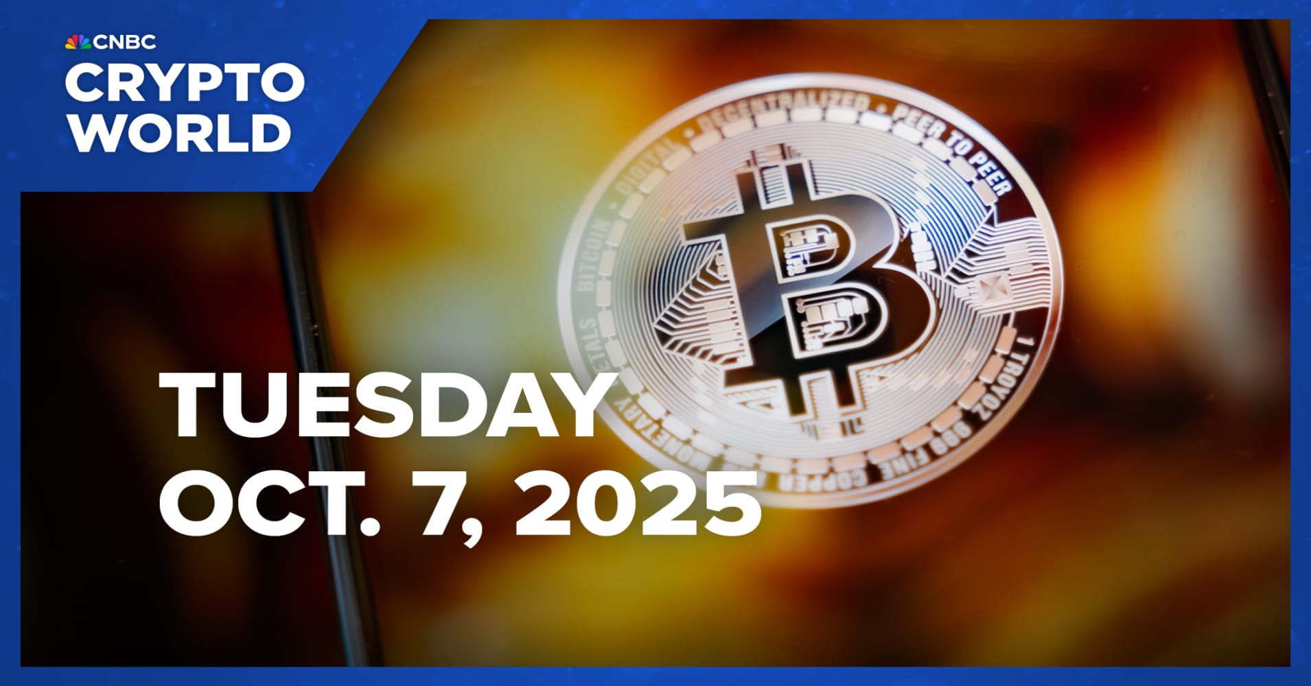 Bitcoin retreats from record as crypto rally cools: CNBC Crypto World |  Watch