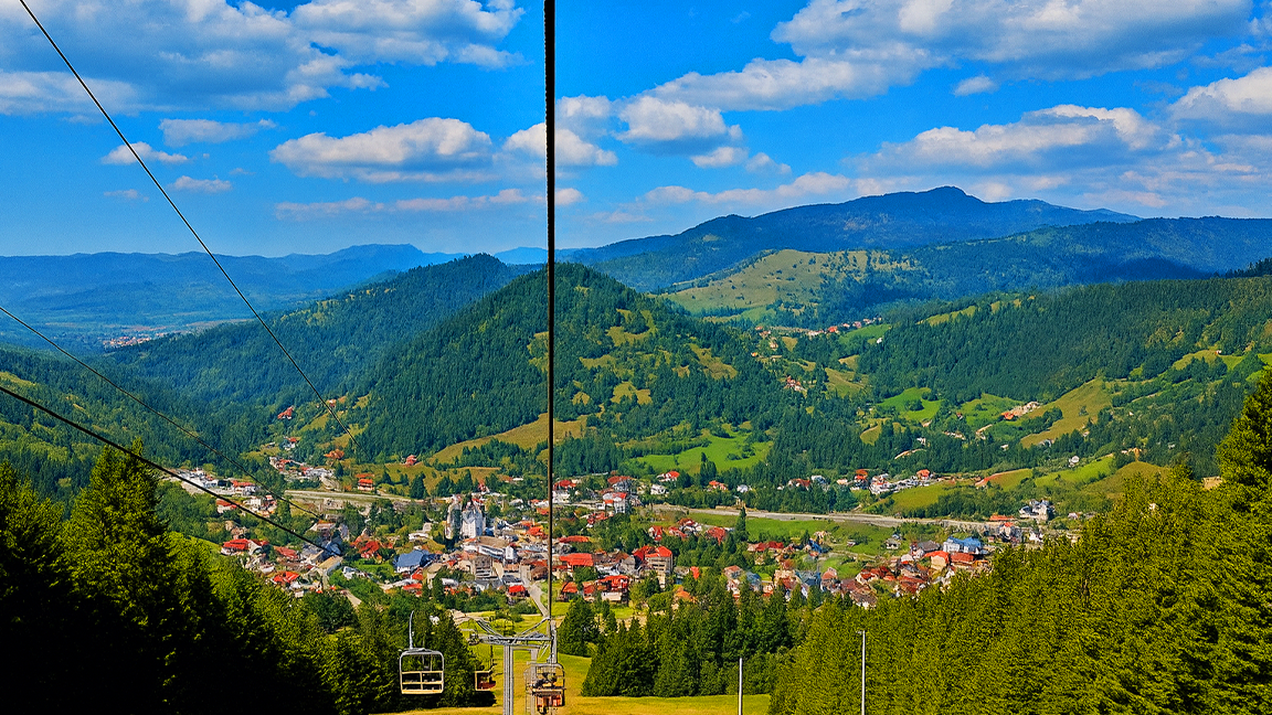 Romania – From Above Borșa