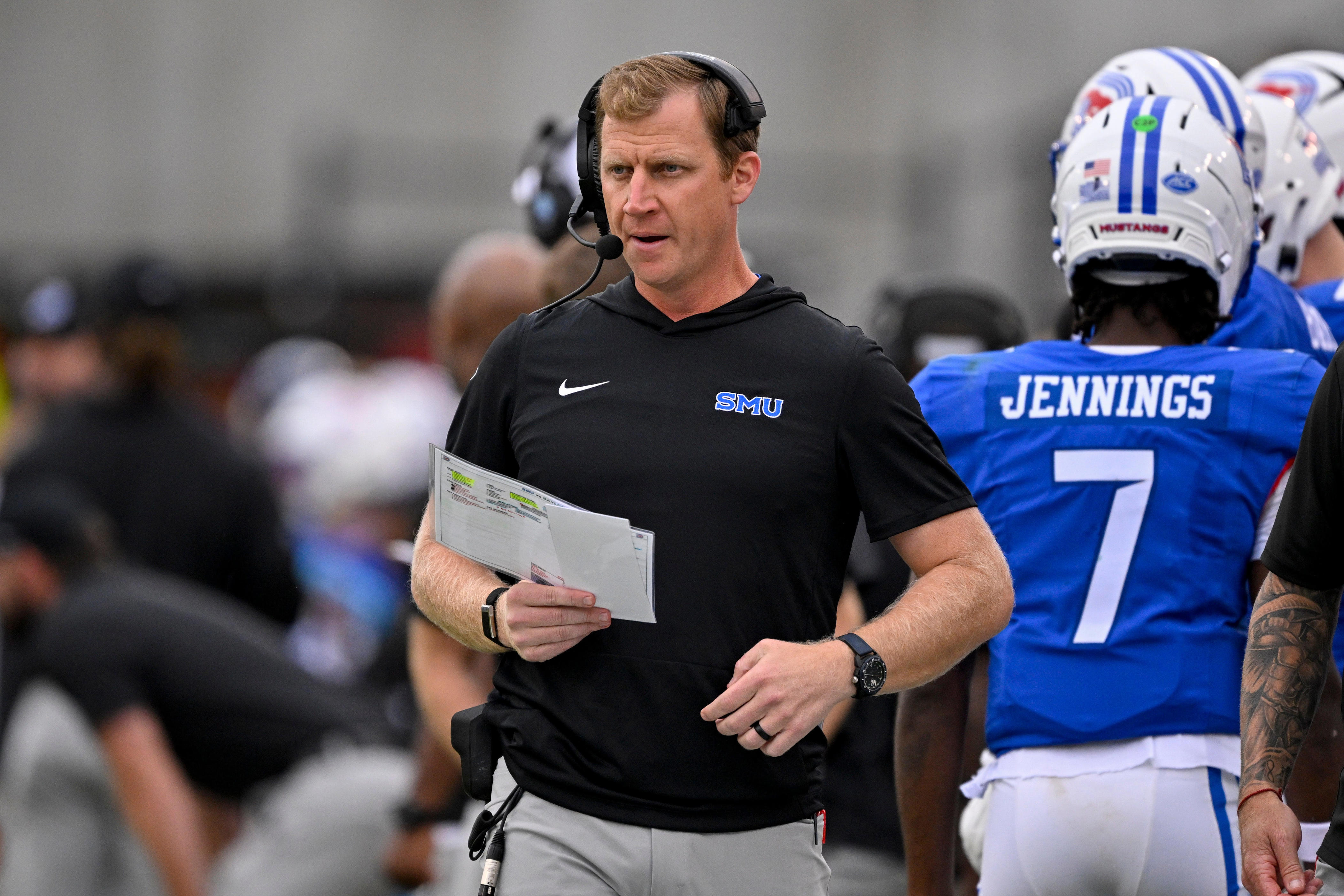 SMU football coach Rhett Lashlee 2025 contract details: Salary, buyout ...