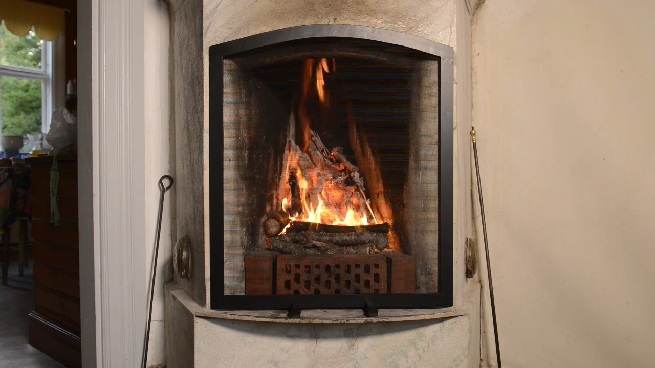 How to Make a Simple Fireplace Screen for Minimal Cost