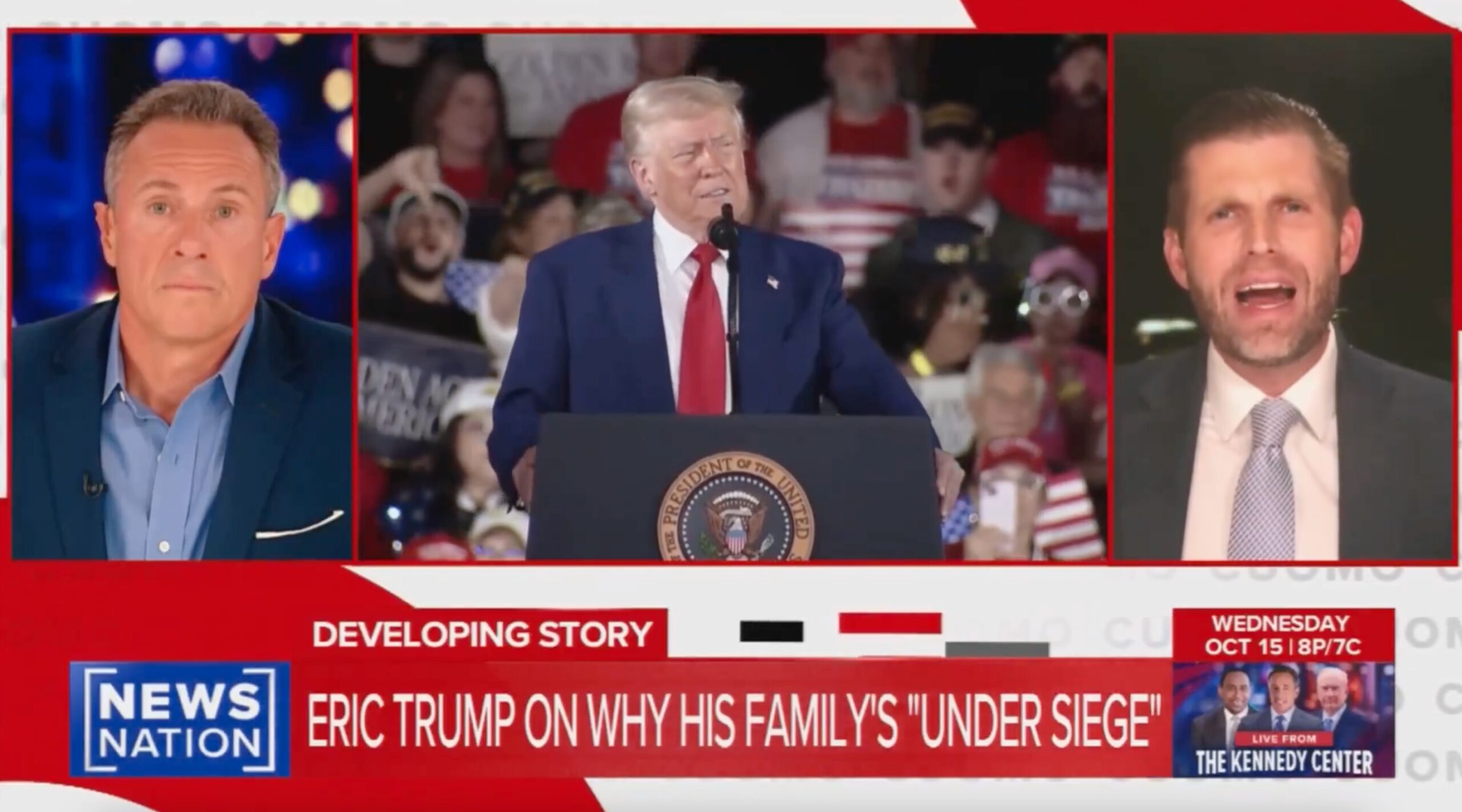 Eric Trump Blows Up at Chris Cuomo for ‘Weaponization’ Hypocrisy ...