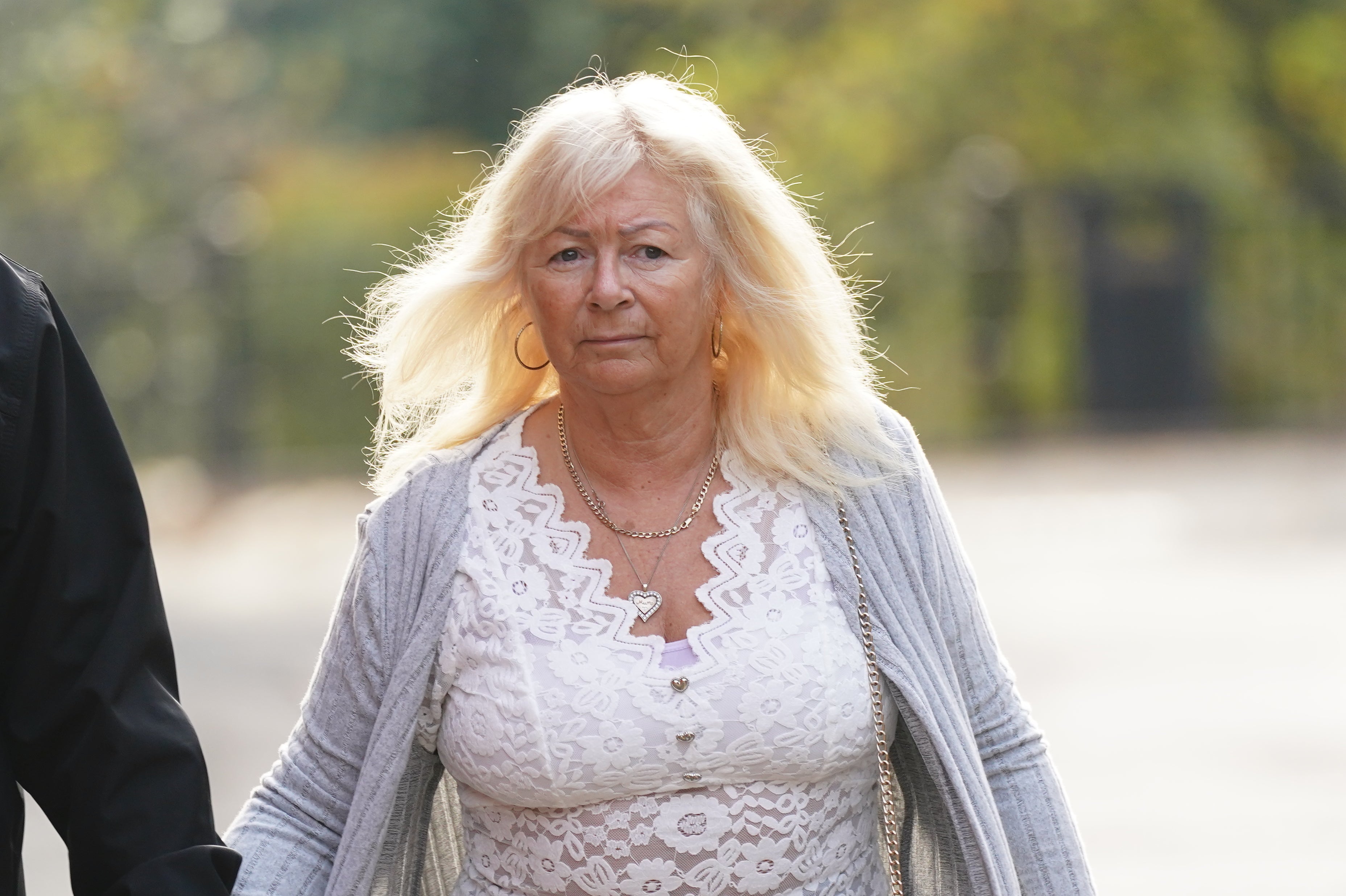 Karen Spragg arrives at Leicester Crown Court (PA Wire)