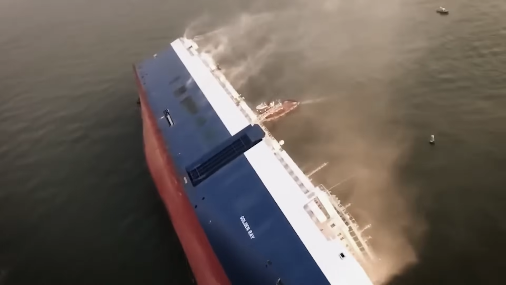 How engineers salvaged car carrier at a cost of $842M
