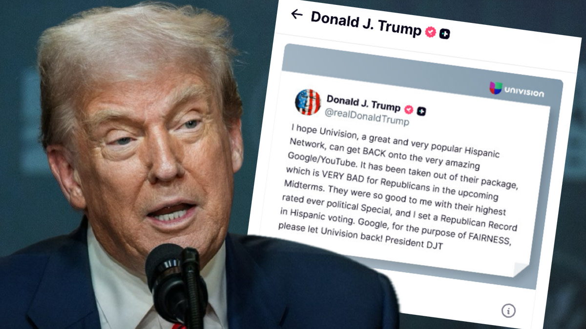 Univision Amplifies Trump’s Praise in Paid Ads on His Platform