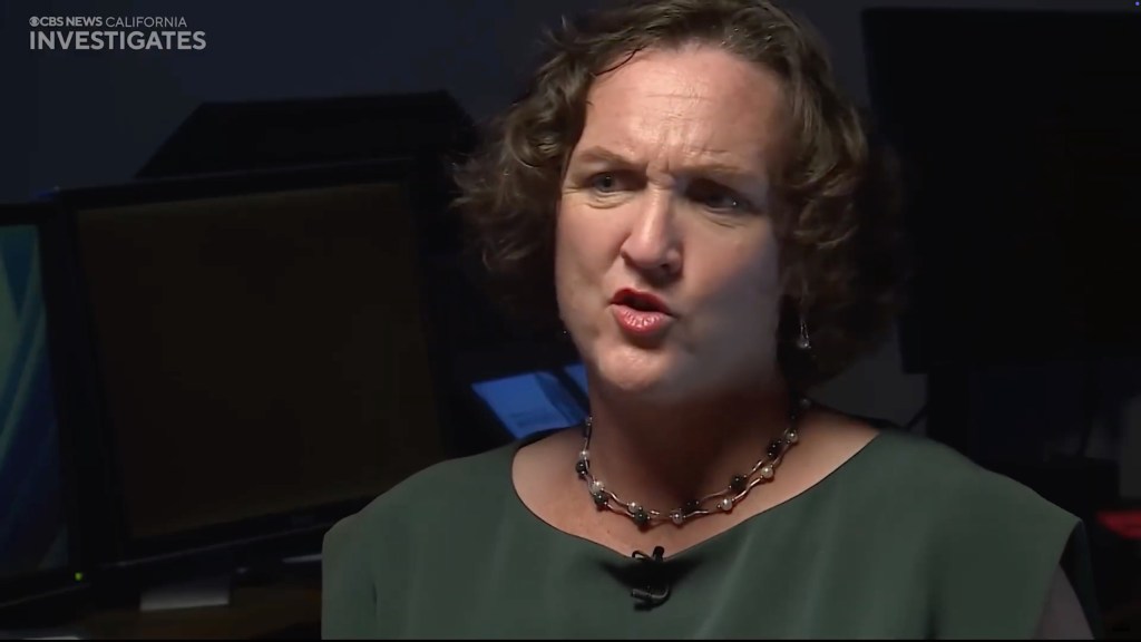 California gubernatorial hopeful Katie Porter tries to storm out of CBS ...
