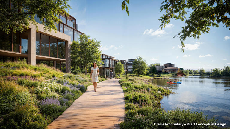 Oracle unveils newest images for $1.2B Nashville campus with riverfront ...