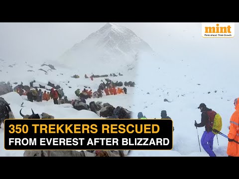 Trekkers Escape Blizzard-Hit Everest, Several Still Stranded | Details