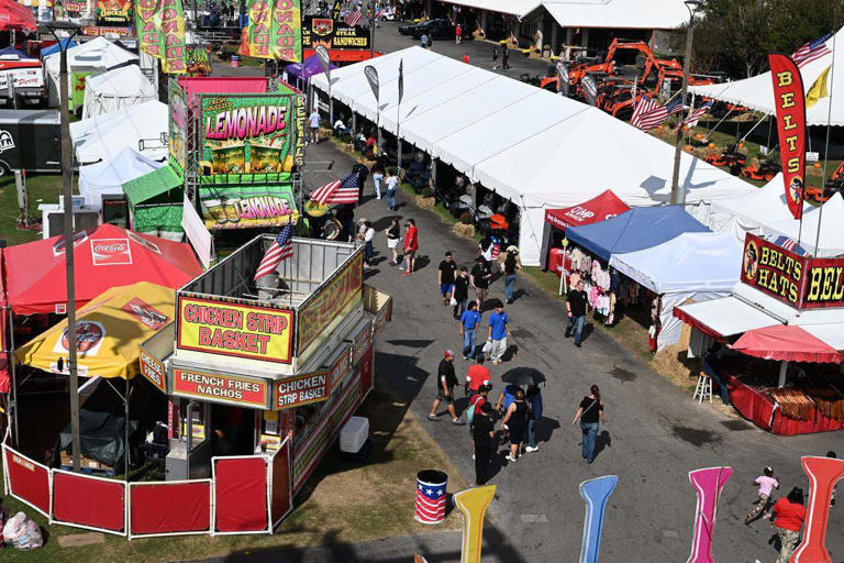 We went to the Georgia National Fair with $25 each. Here's what we ate