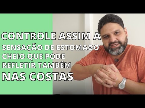 👍 Controle assim a sensação de estomago cheio que pode refletir também ...