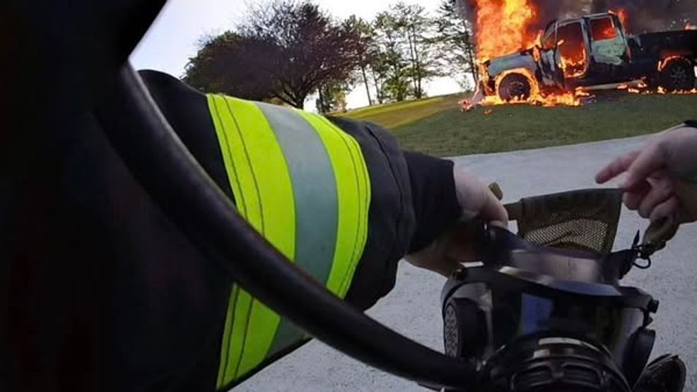 No injuries reported after vehicle fire, Hurt fire crews say - And No Injuries Have Been Reported
