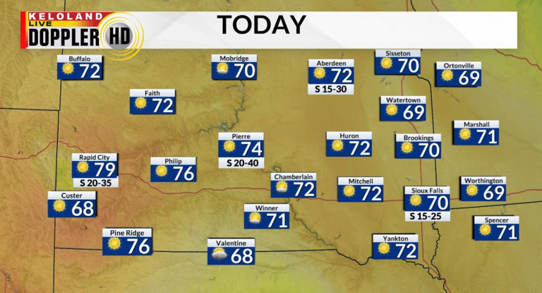 Mild weather in the forecast; Rain chances this weekend