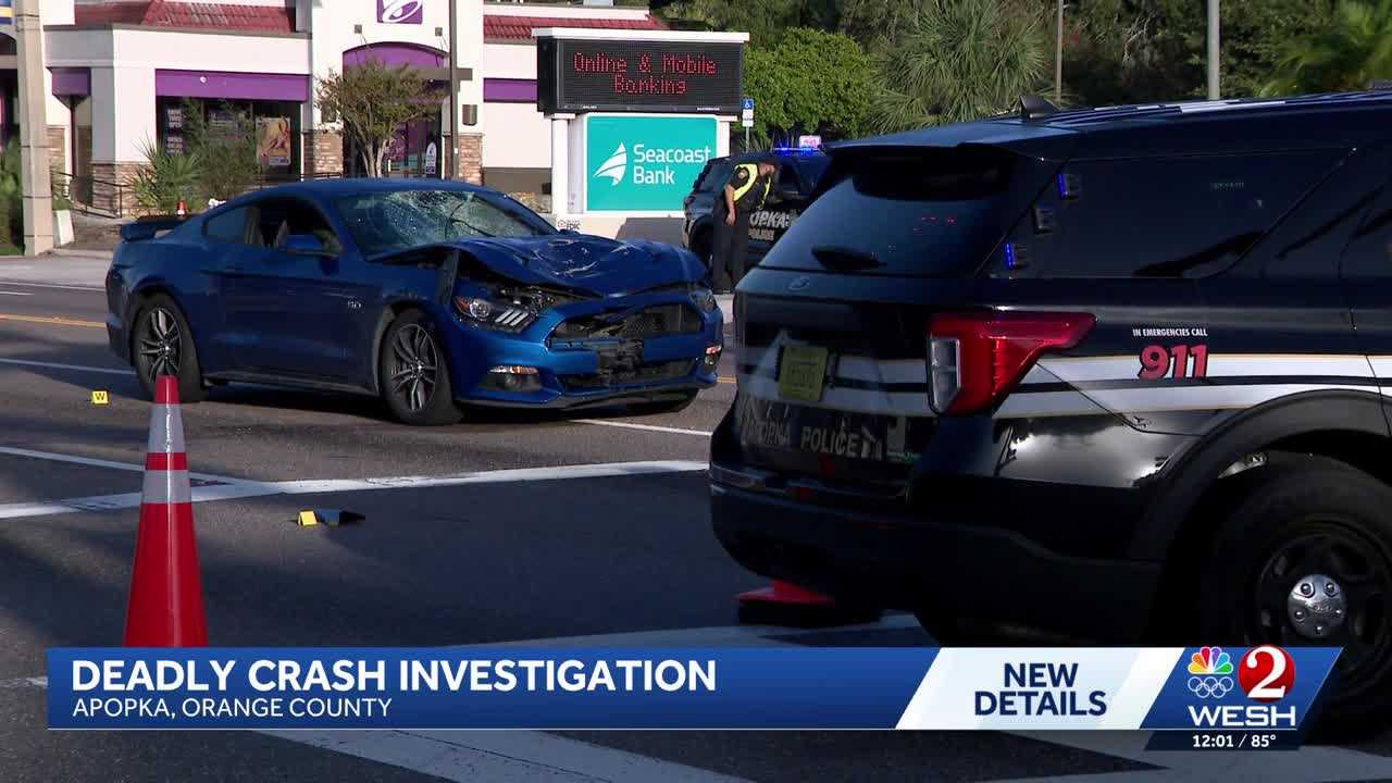 Deadly crash investigation underway in Apopka