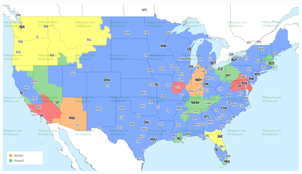 nfl-week-6-television-maps-tennessee-titans-vs-las-vegas-raiders