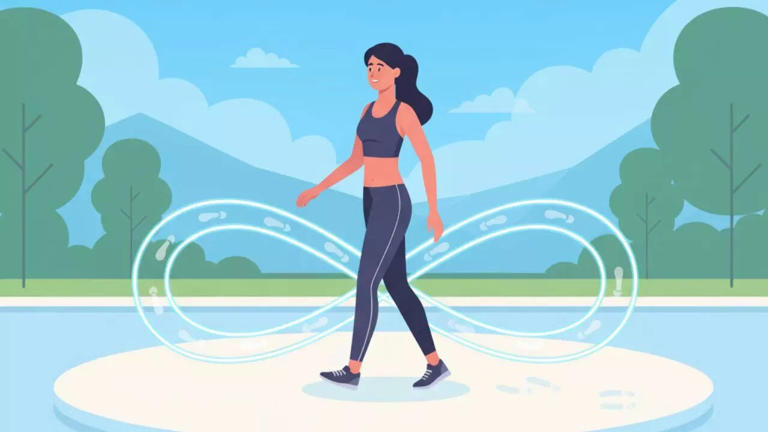 Infinity walk for brain and balance: How walking in figure-8 pattern ...