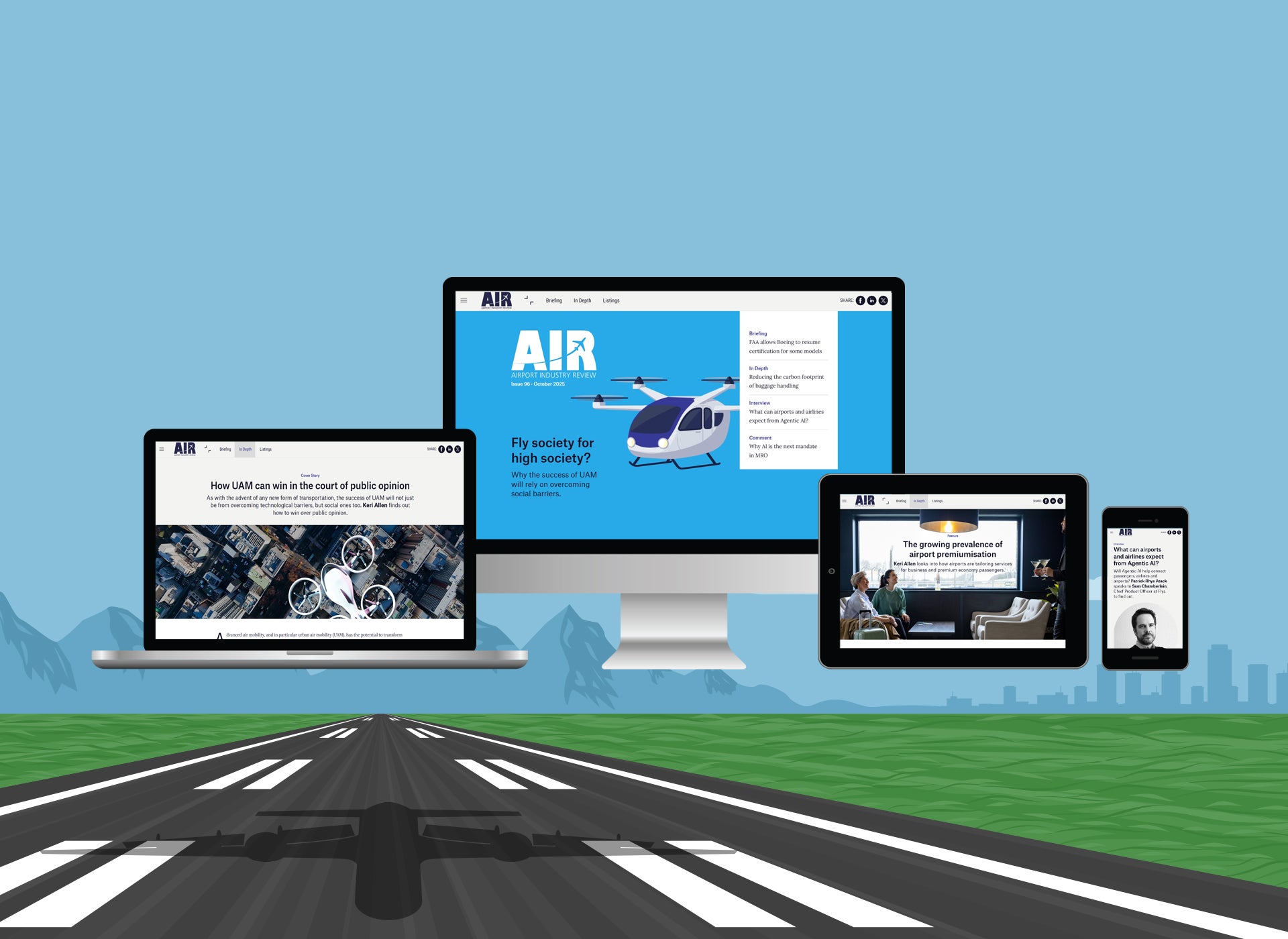 Fly society for high society? AIR 95 is out now!