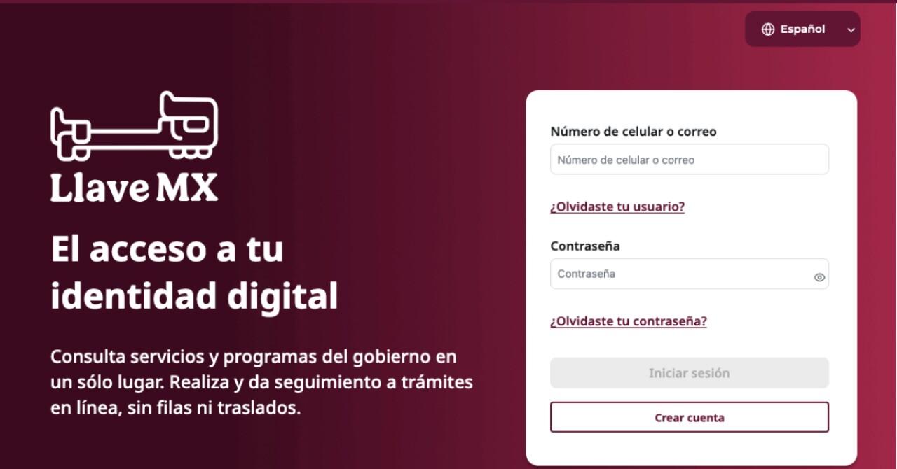 CREAR TU CUENTA LLAVE MX visual data 6