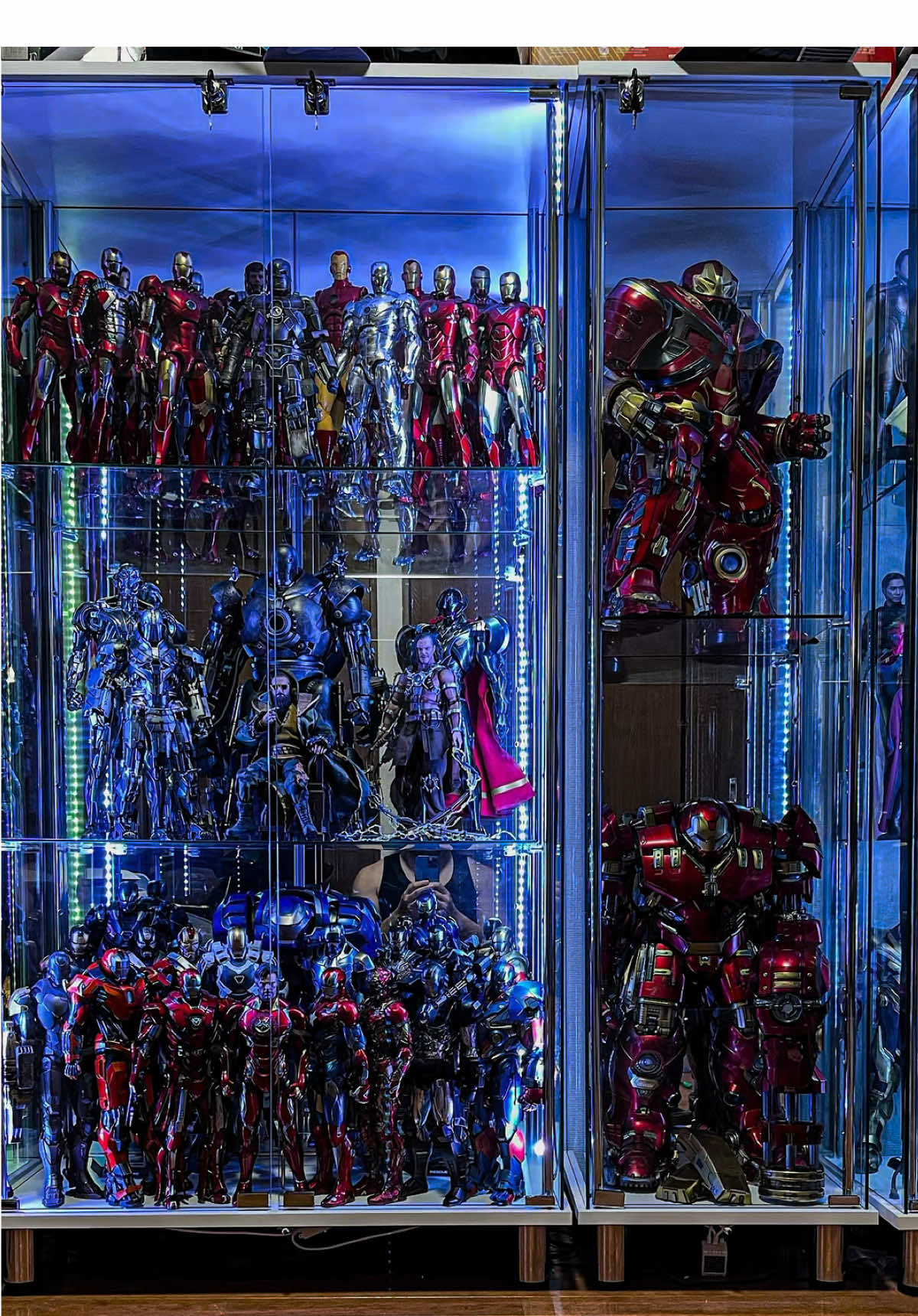 Ironman display making | figure collection showcase