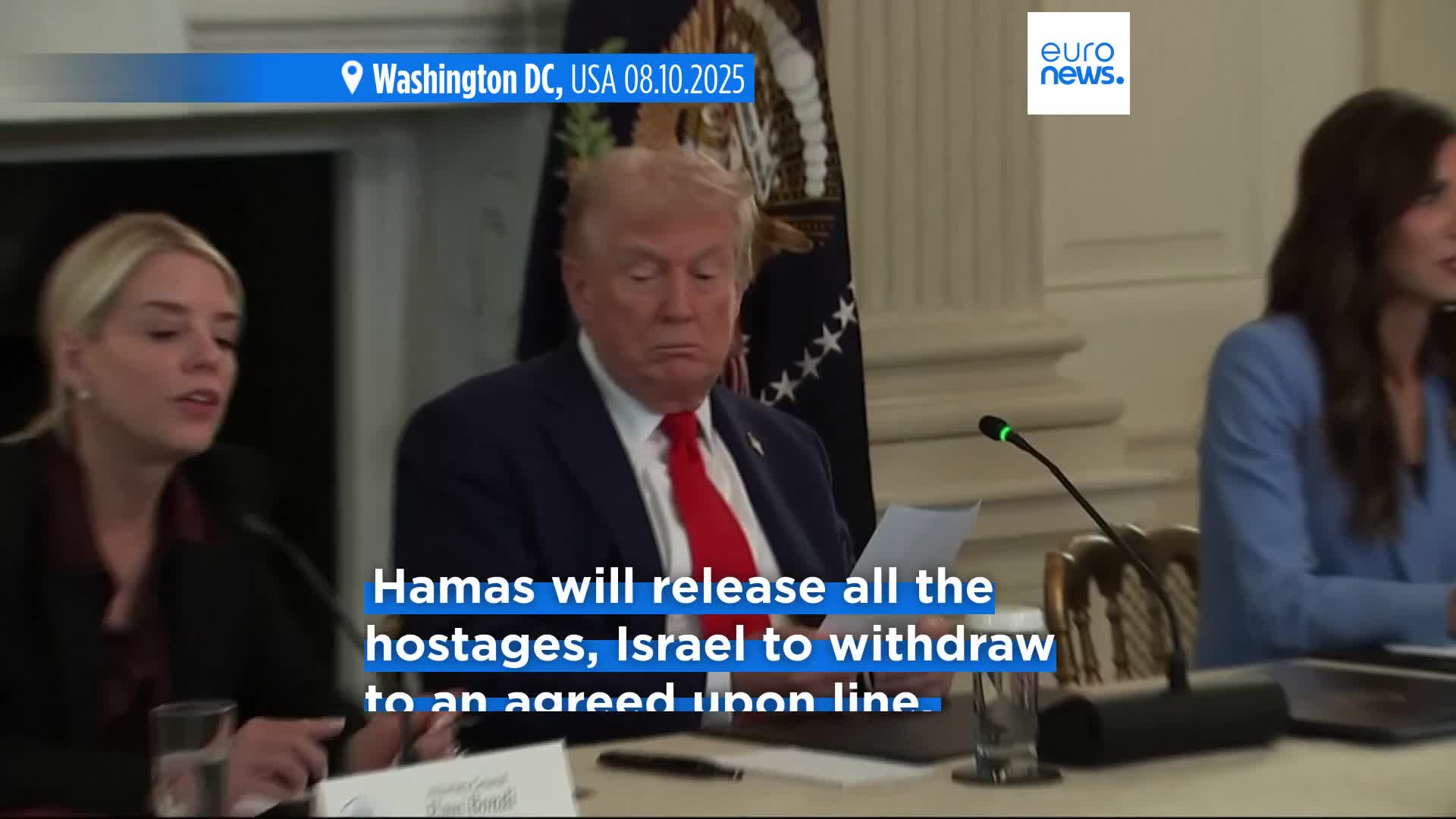 Israel and Hamas have reached a deal to implement the first phase of ...
