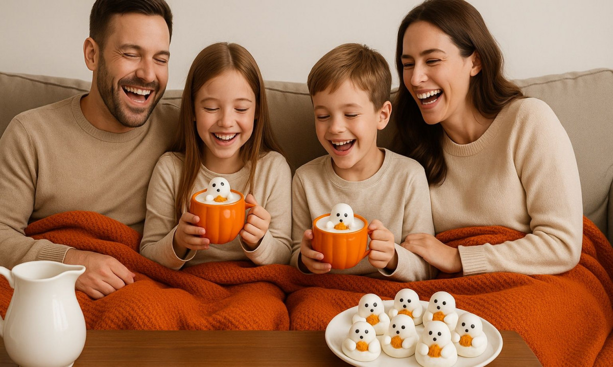 Choco bombs («βόμβες» σοκολάτας) φαντασματάκια που λιώνουν μέσα στο ...