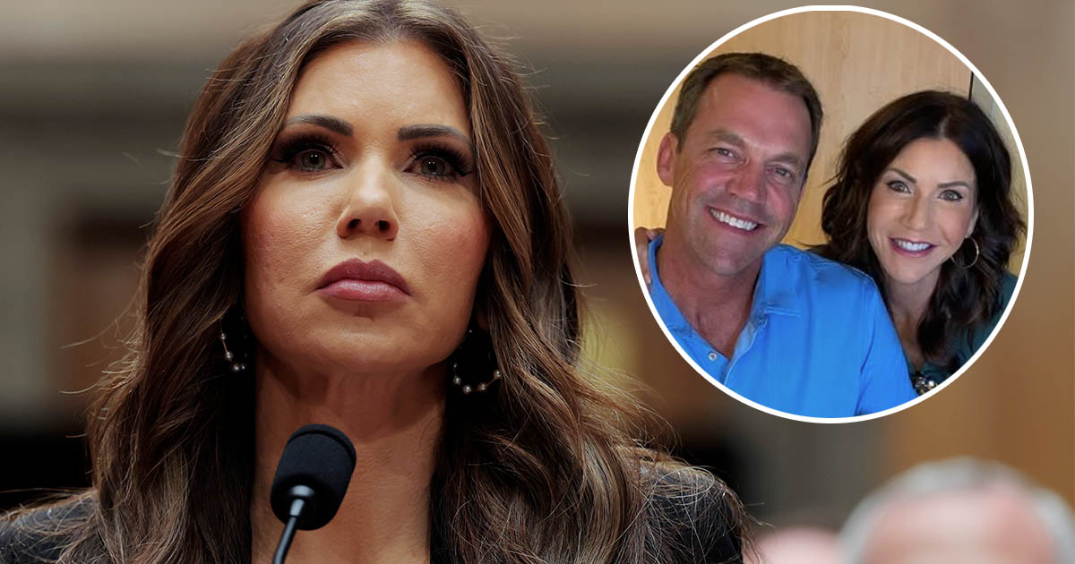 Why Kristi Noem refuses to post picture of her husband on social media