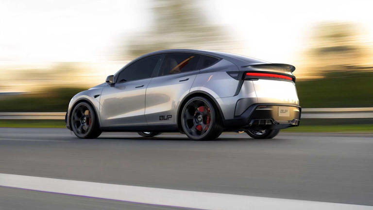 Tesla Model Y Performance Receives Unplugged Performance Aero Kit