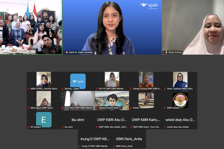 Ajaib Sekuritas Tingkatkan Literasi Investasi bagi WNI di Luar Negeri