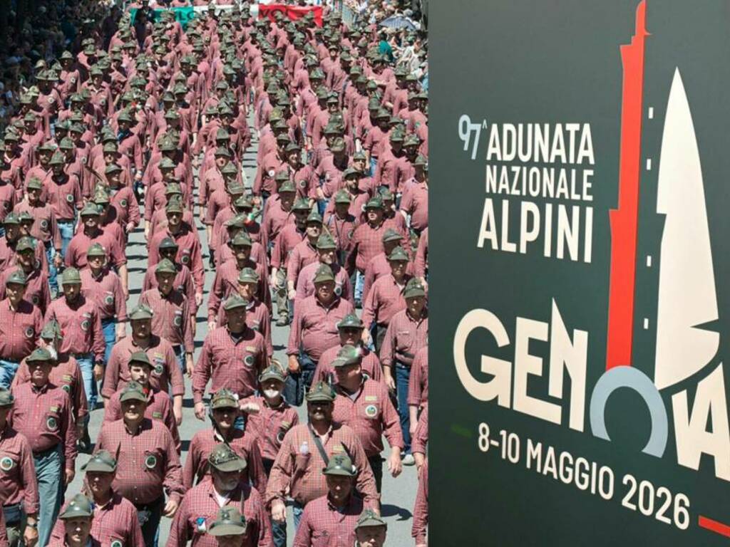 A Genova attesi 400mila alpini per l’adunata nazionale, presentato il ...