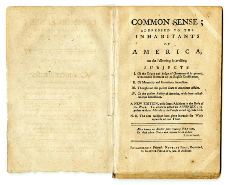 In 1776, Thomas Paine made the best case for fighting kings − and for ...