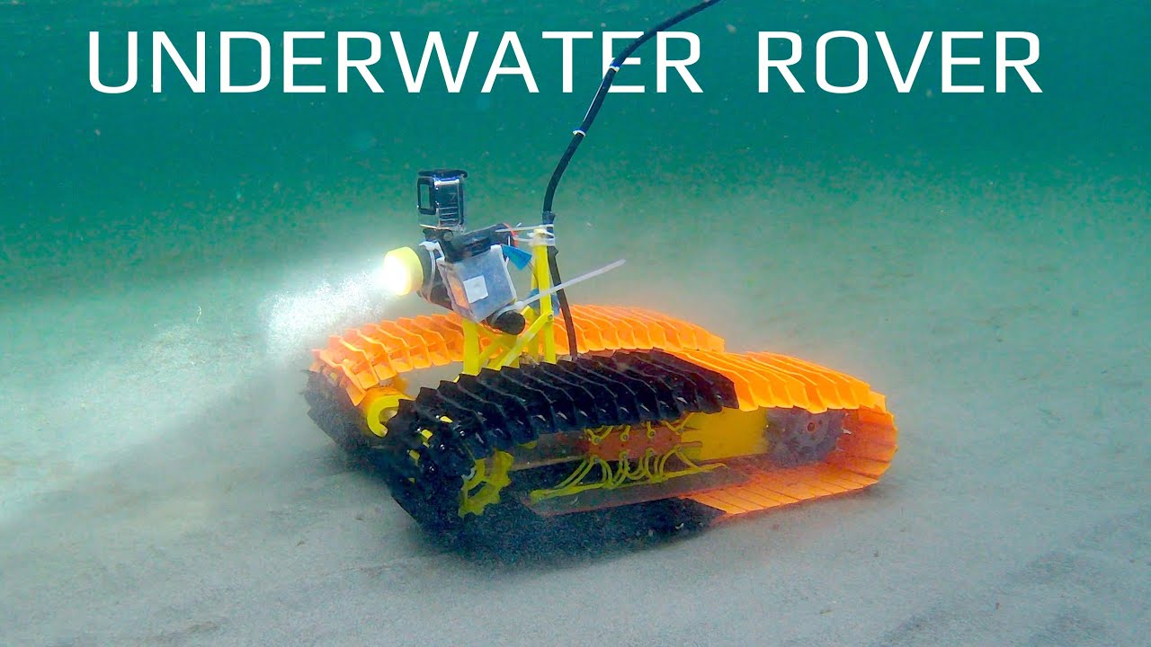 Building a DIY water RC tank and testing its performance