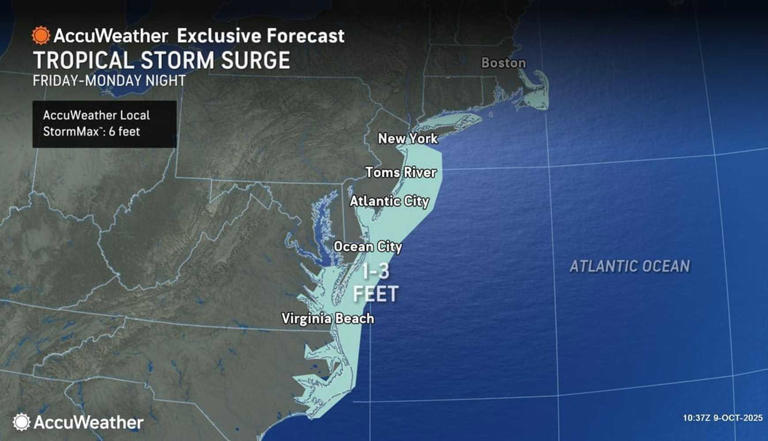 Powerful Nor’easter Set To Bring 60 MPH Winds, Heavy Rain: Here's ...