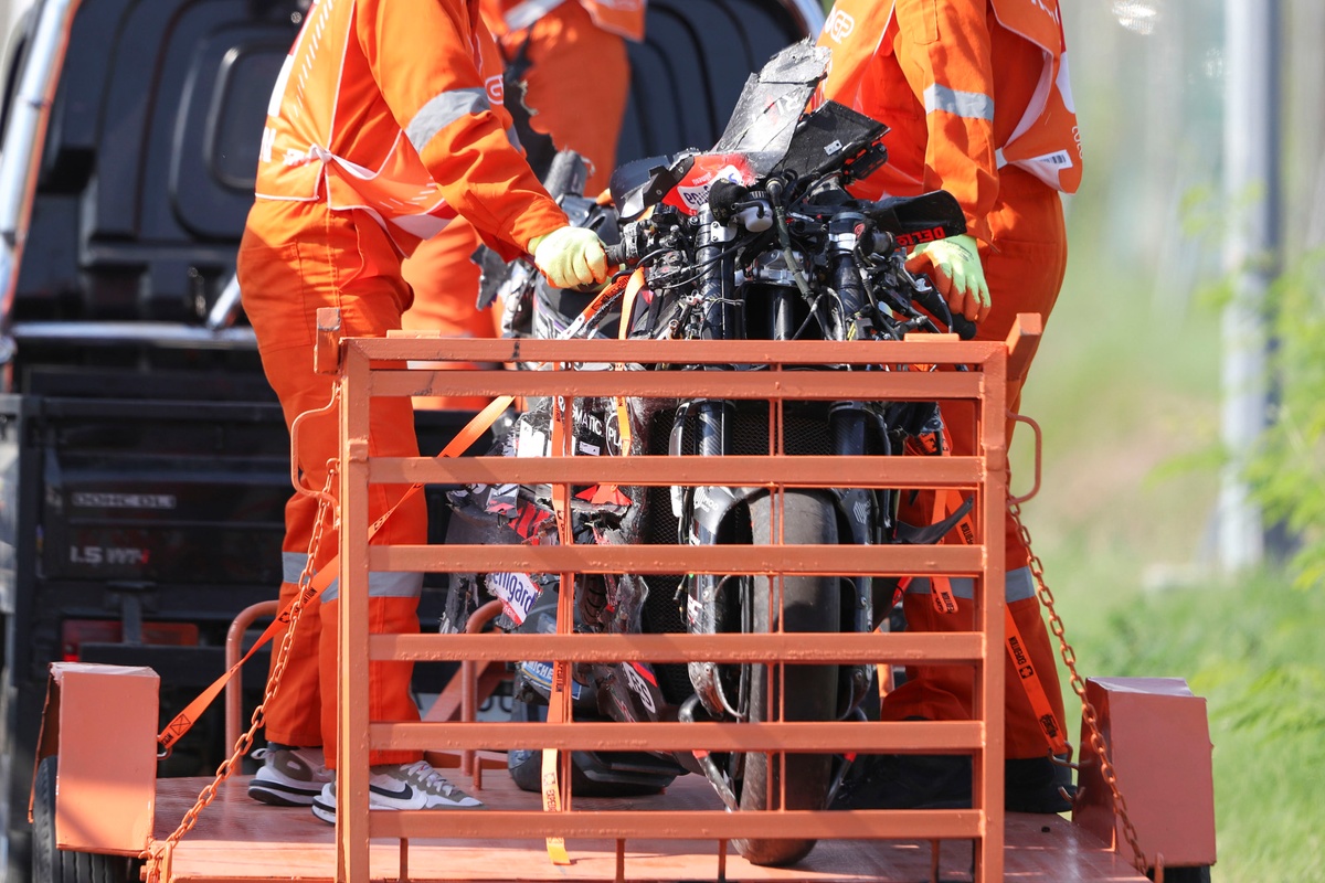 Bezzecchi hit with double long lap for Marquez Indonesia collision