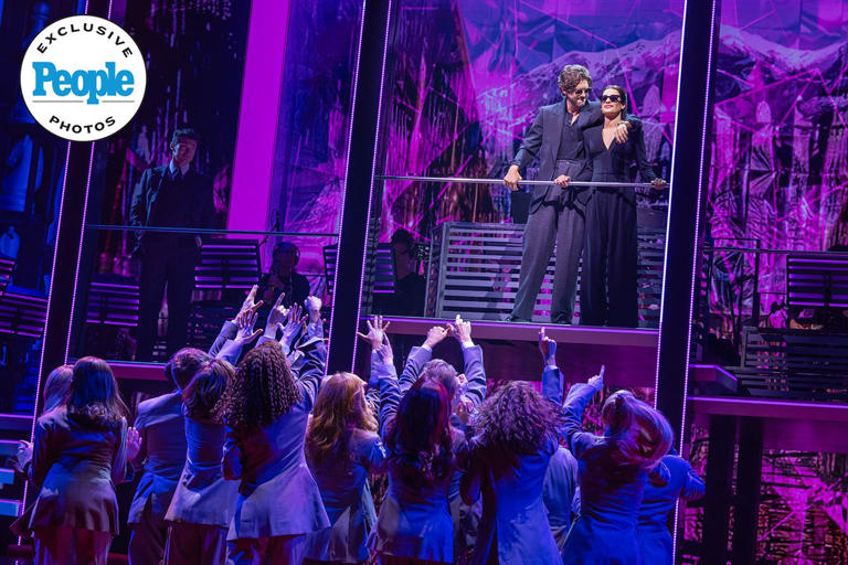 Lea Michele, Aaron Tveit and Nicholas Christopher Make Moves as “Chess