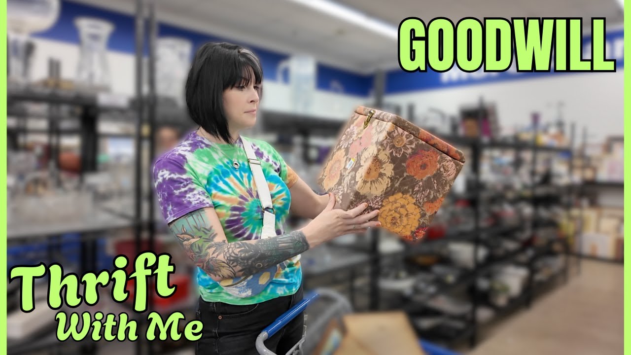 I discovered a vintage treasure trove at my Goodwill