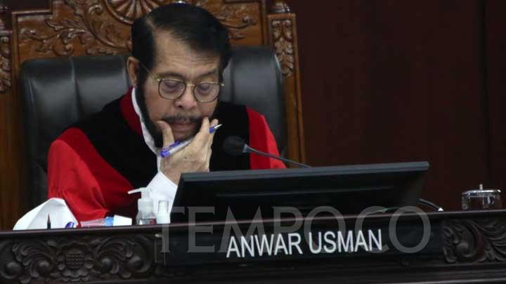 Hakim Konstitusi Anwar Usman