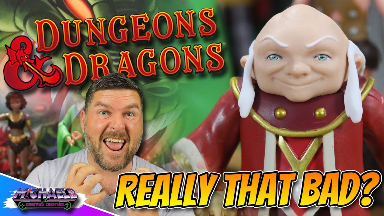 Are The Dungeons & Dragons Cartoon Hasbro Figures Really That Bad?