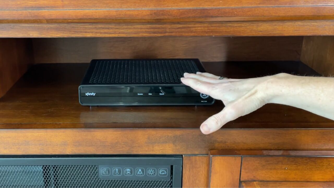 Hide Your Cable Box