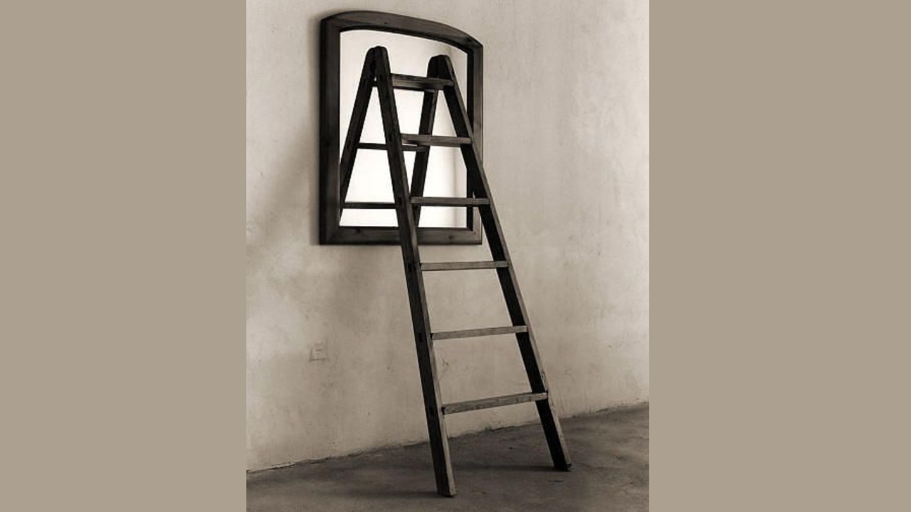 Does This Ladder Take You Forward, Or Keep You Framed In? This Optical ...