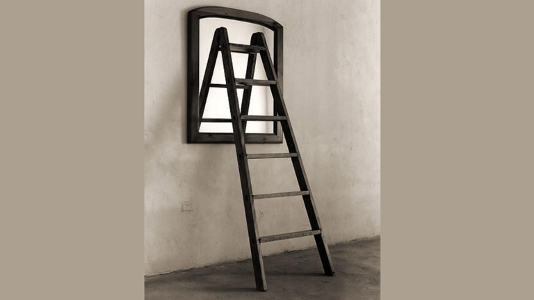 Does This Ladder Take You Forward, Or Keep You Framed In? This Optical ...