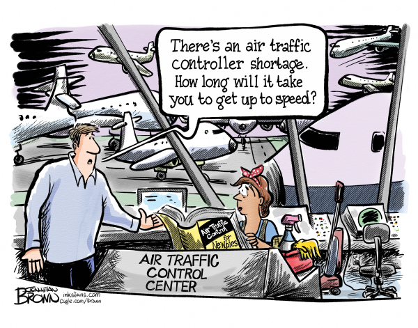 The Latest Political Cartoons From Jonathan Brown