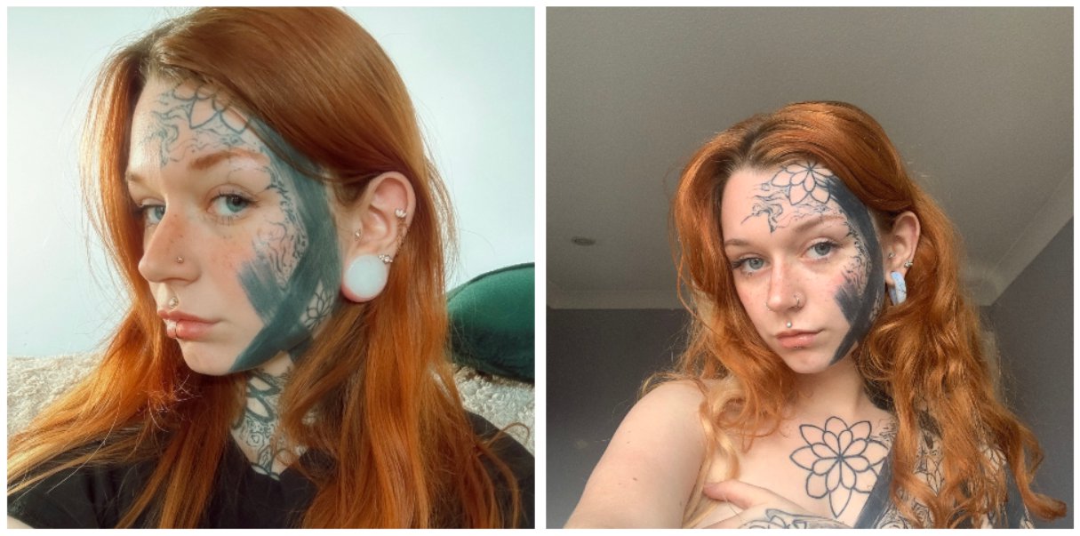 'I'm judged for my tattoo, but I embrace it'