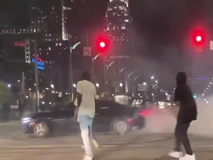 Cincinnati leaders push for tougher penalties after March street takeover